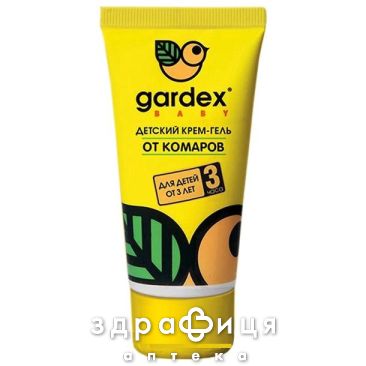 Gardex baby (Гардекс беби) крем-гель от комаров д/детей 50мл