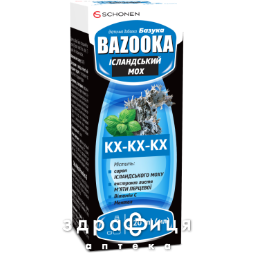Базука исландский мох эликсир 120мл