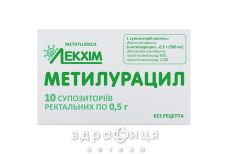 Метилурацил супп 0,5г №10