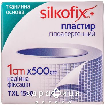 Пластир silkofix ткан основа 1смх250см