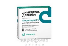 Димедрол-Дарница р-р д/ин 1% 1мл №10 лекарство от аллергии