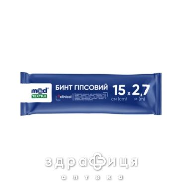 Бинт гипс Medtextie 15x2.7