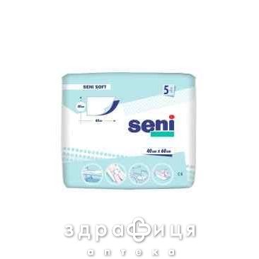 Пелюшки seni soft 40смх60см №5