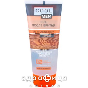 Cool men ultraenergy гель д/бритья 200мл