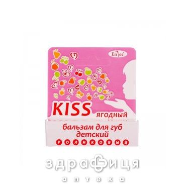Enjee kiss бальзам д/губ ягiдний 6мл