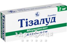 Тизалуд таб 2мг №30 нестероидный противовоспалительный препарат
