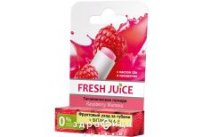 Fresh juice помада гiгiєнiч raspberry/малина 36г гігієнічна помада, бальзам для губ
