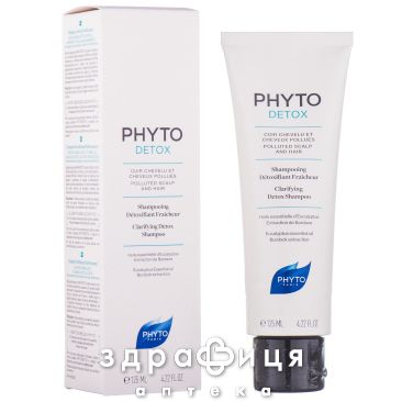 Phyto (Фито) ph10044 фитодетокс шампунь 125мл