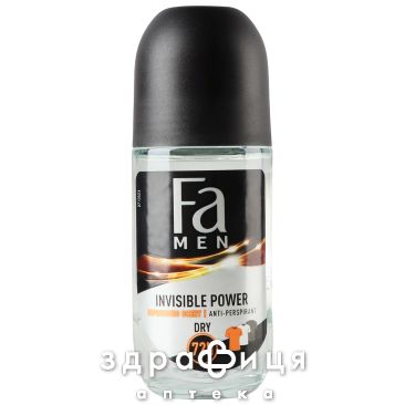 Fa (Фа) дезодорант men extreme invisible 50мл