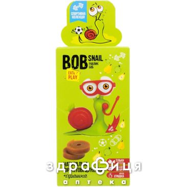 Цукерки равлик боб яблуко-груша 51г+іграшка