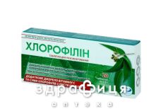 Хлорофиллин таб д/рассас №20