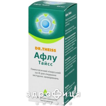Афлу тайс розчин д/орал заст 50мл таблетки від температури жарознижуючі 