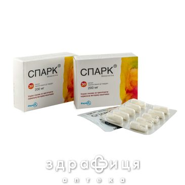 Спарк капс пролонг дiї 200мг №30 спазмолітики для кишечника