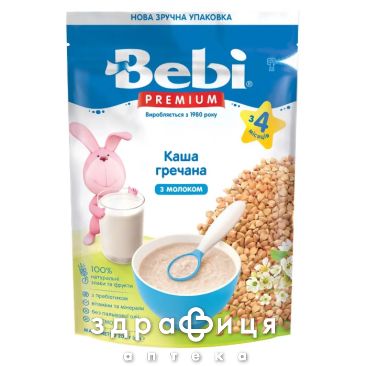 Детское питание bebi premium каша мол гречка с 4мес 200г
