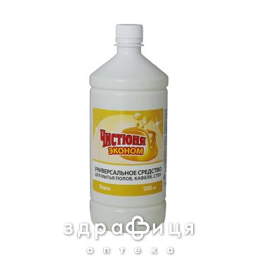 Чистюня ср-во д/полов/плитки/стен/обоев лимон 1л