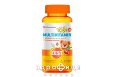 Zest (Зест) кидз мультивитамин паст жев №30