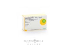 Монтелукаст-тева таблетки вкриті оболонкою 10мг №28 від астми