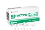 Гастро-норм таб 120мг №40 таблетки от изжоги