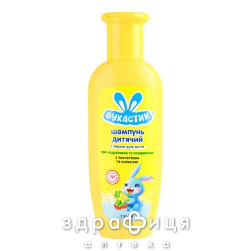 Вухастик шампунь-кондиционер д/детей с чист и калин д/чувств кожи головы 200мл