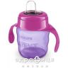 Avent scf551/03 чашка з м'яким носiком 6+мiс дiвч 200мл