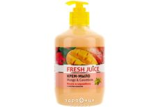 Fresh juice (Фреш джус) мыло жидк mango&carambola/манго&карамбола дозат 460мл мыло