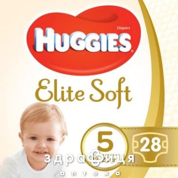 Пiдгузники huggies elite soft р5 (11-22кг) №28