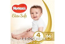 Подгузники Huggies (Хаггис) elite soft р4 (8-14кг) №66