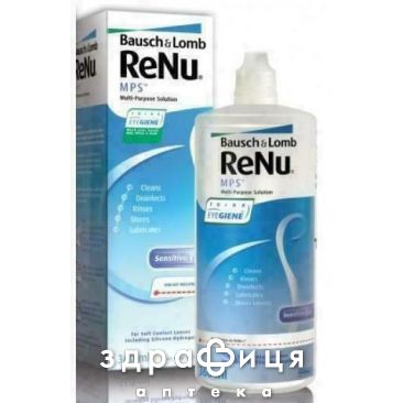 Раствор д/контактных линз renu multiplus 360мл раствор для линз
