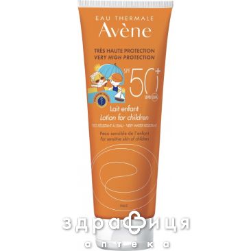 Avene молочко солнцезащ д/детей spf50+ 100мл 525797