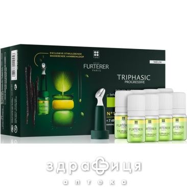 Rene furt трифазик progressive комплекс п/выпадения волос 5,5мл №8 270342