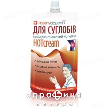 ХЕЛСІ КРЕМ Д/СУГЛОБ РОЗІГРІВ 100МЛ хондропротектори