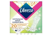 Прокл libresse natural pantyliners normal щоден №20 Щоденні прокладки