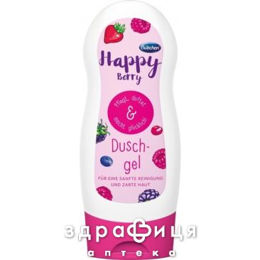 Bubchen гель д/душу щаслива ягідка 230мл