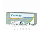 СУМАМЕД ТАБ ДИСПЕРГ 250МГ №6 антибиотик при бронхите