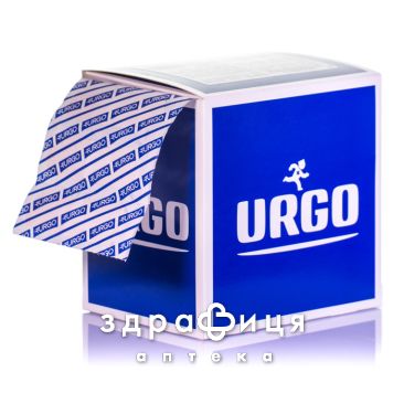 Пластир медичний urgo прозорий з антисептиком 20 мм х 72 мм №300 бактерицидні