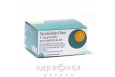 Монтелукаст-тева таблетки жувальні 4мг №28 від астми