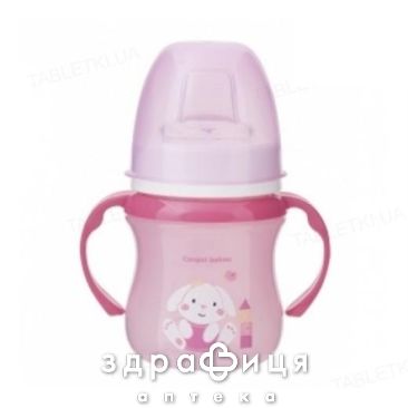 Canpol кружка тренувал easystart sweet fun рожев 120мл 35/207