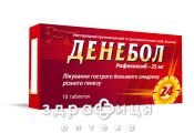 Денебол таблетки 25мг №10 нестероїдний протизапальний препарат