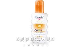 Сонцезахистний спрей для дiтей тм "eucerin" spf-50 200 мл
