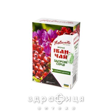 Фiточай naturalis ягоди годжi/iван-чай 1,5г №20 вушні краплі
