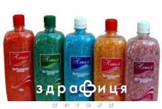 Соль морская д/ванн натали мед 500г
