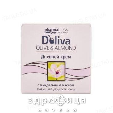 Doliva крем д/обличчя нiчн з мигдалевою олiєю 50мл антивіковий крем від зморшок