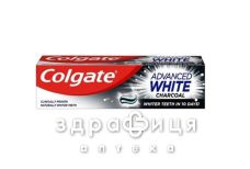 Зубная паста Colgate advanced white charcoal 75мл