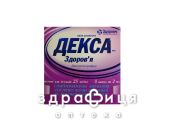 Декса-Здоровье р-р д/ин 25мг/мл 2мл амп №5 нестероидный противовоспалительный препарат