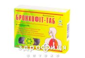 Бронхофiт-таб таб №60 ліки від застуди