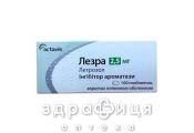 Лезра таб п/о 2,5мг №100 Противоопухолевый препарат