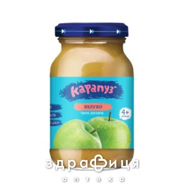 Дет/пит карапуз пюре из яблок 170г