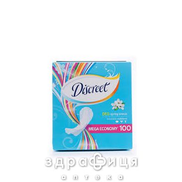 Прокл Discreet (Дискрит) deo spring breeze ежед №100 Ежедневные прокладки