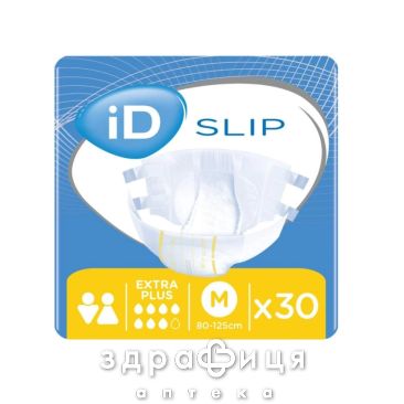 Пiдгузники id slip extra plus m №30