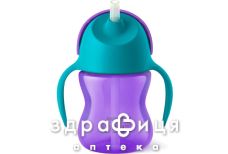Avent (Авент) 796/02 чашка с трубочкой 210мл с 9+ девочка